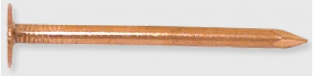 1" x 11-Gauge Smooth Shank 2d Copper Roofing Nails (lb)