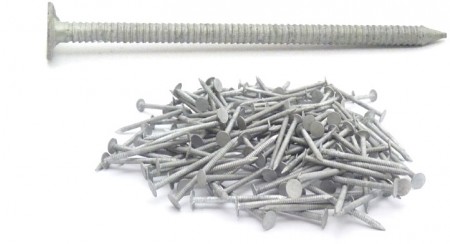 2-1/2" x 11-gauge Ring Hot Dip Hand Drive 8d Roofing Nails (lb)