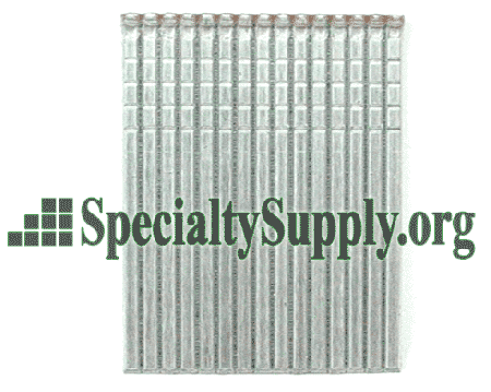 3/4" x 16 Gauge Finish Nails Galv 2,500 count